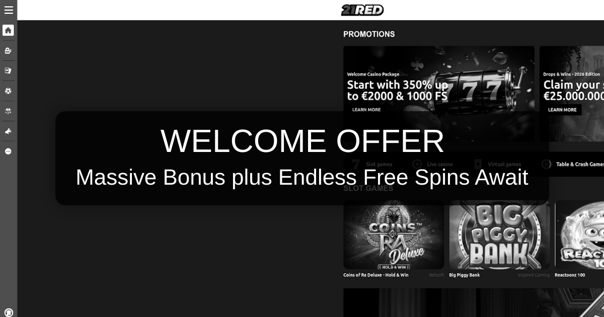 21Red Casino UK - Licensed Online Gaming